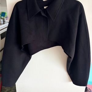 Black Cropped Jacket
